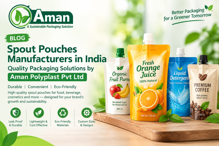 Spout Pouches Manufacturers in India