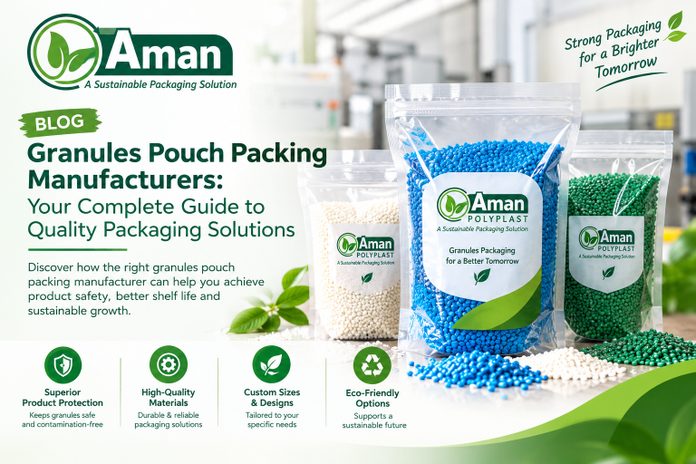 Granules Pouch Packing Manufacturers