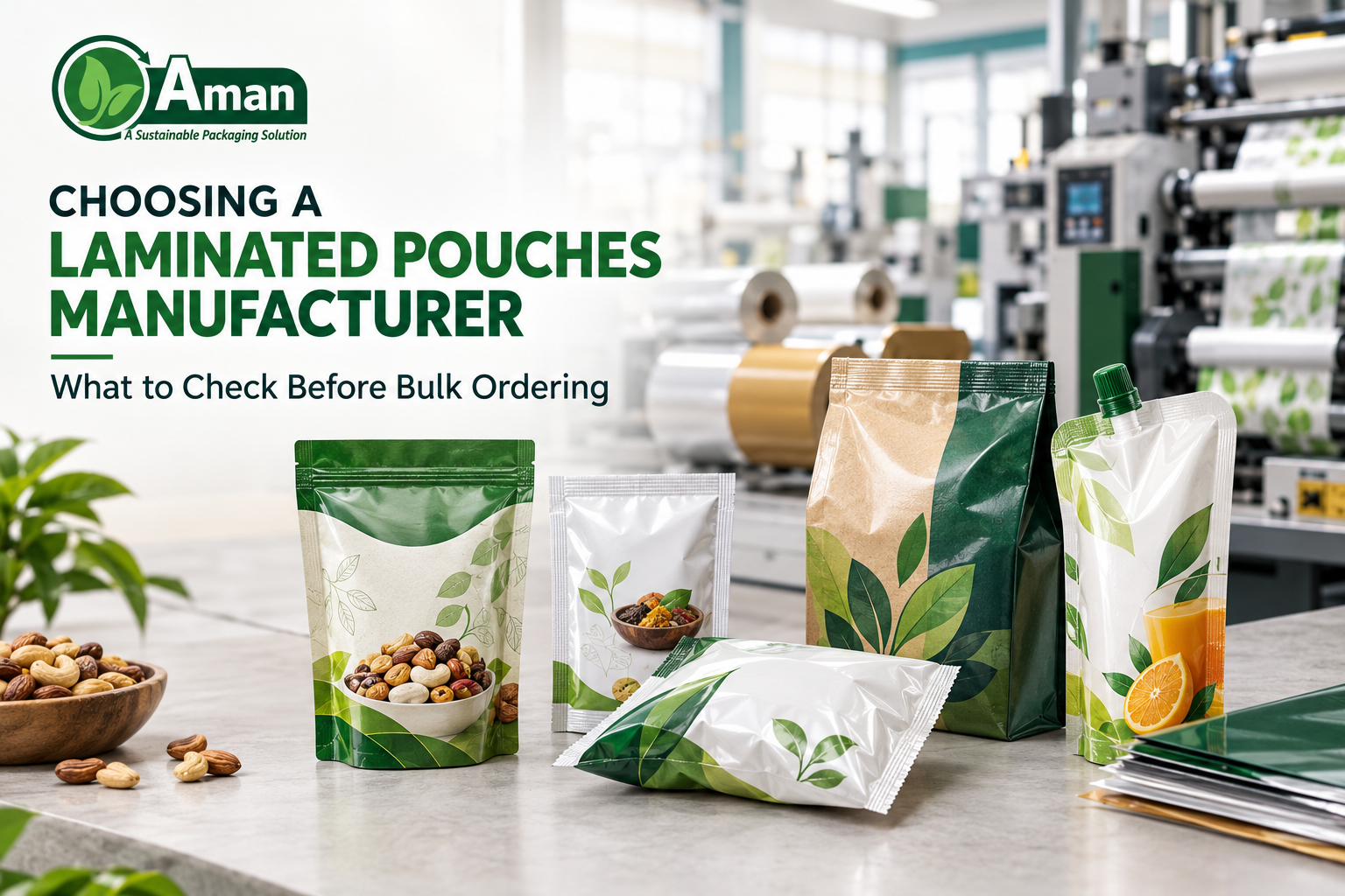 How to choose Laminated pouch manufactures ???