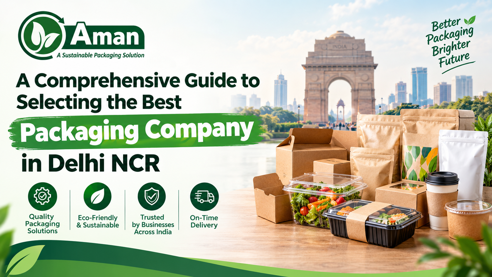A Comprehensive Guide to Selecting the Best Packaging Company in Delhi NCR