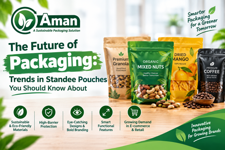 The Future of Packaging: Trends in Standee Pouches You Should Know About