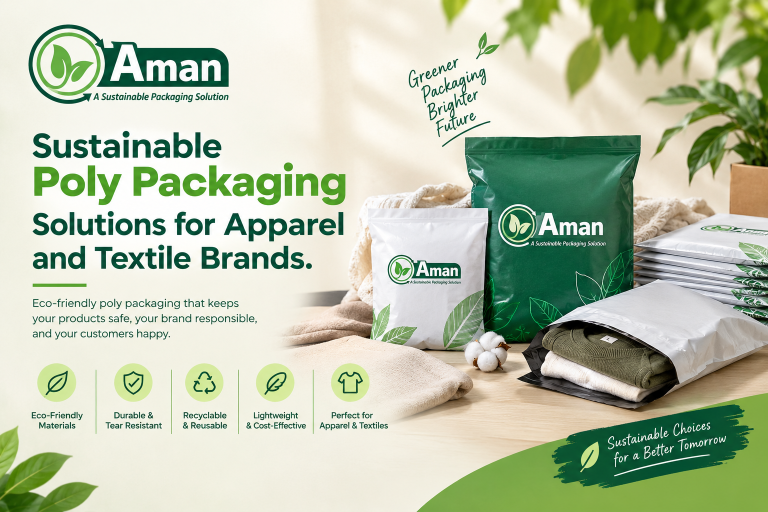 Sustainable Poly Packaging Solutions for Apparel and Textile Brands.