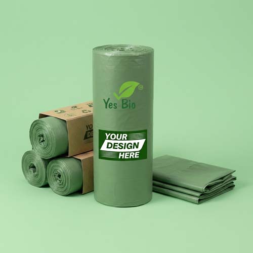 Compostable Garbage Bags3 Compostable Packaging roll
