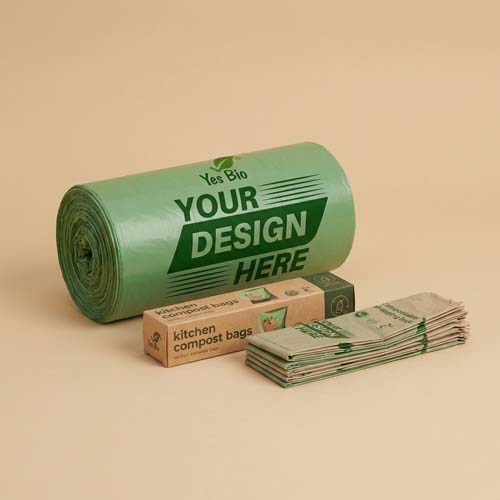Compostable Garbage Bags4 Compostable Packaging roll