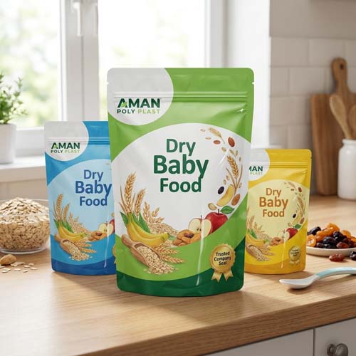 Dry Baby Food Laminate Packaging