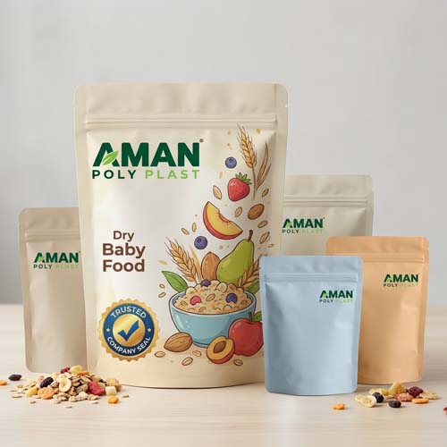 Dry Baby Food Laminate Packaging