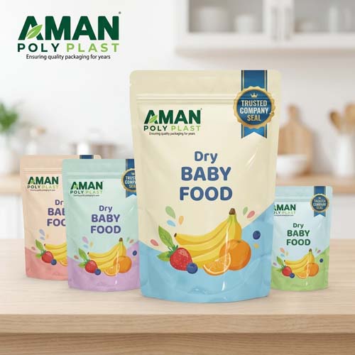 Dry Baby Food Laminate Packaging