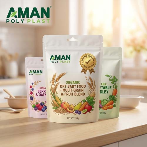 Dry Baby Food Laminate Packaging