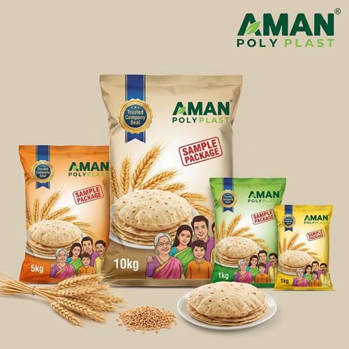 Atta & Flour-Food Grade Laminated Packaging