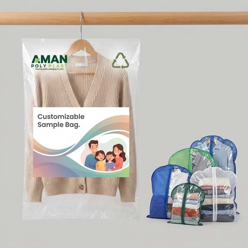 Recycled Hanger Poly Packaging