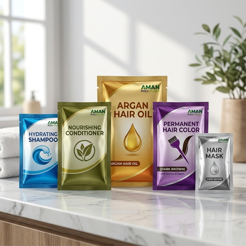Hair Care Sachets & Multilayer Packaging Manufacturer