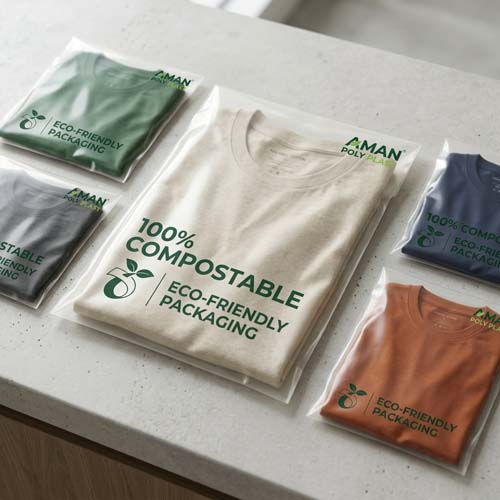 Compostable T-shirt Bags