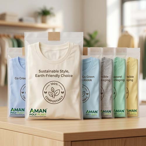 Compostable T-shirt Bags