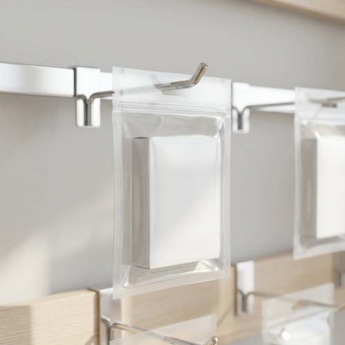 Hanger cut Laminate Pouch