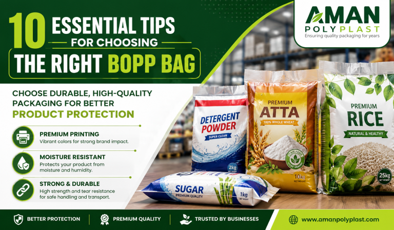 Top Essential Tips for Choosing The Right BOPP Bag
