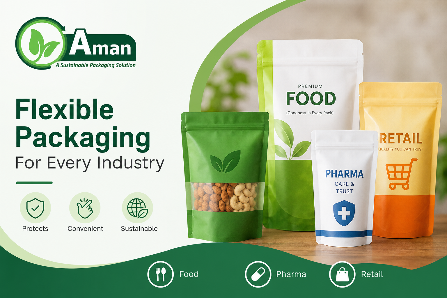 Flexible packaging companies in India