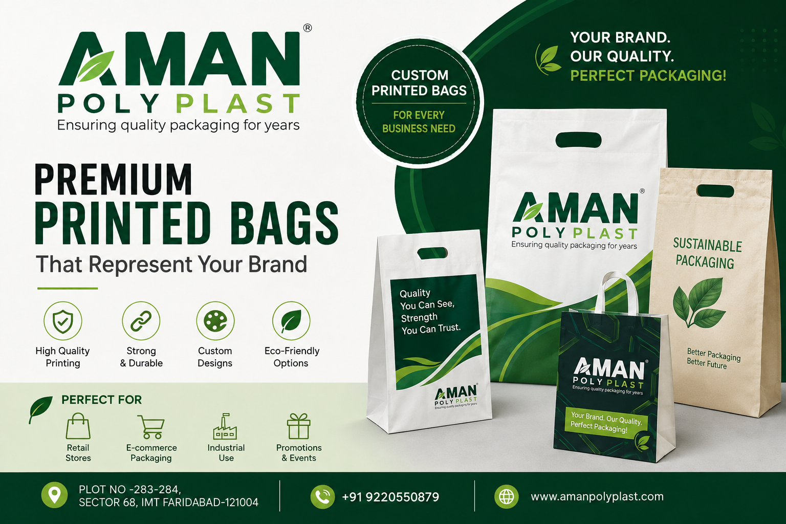 Printed bag manufacturer